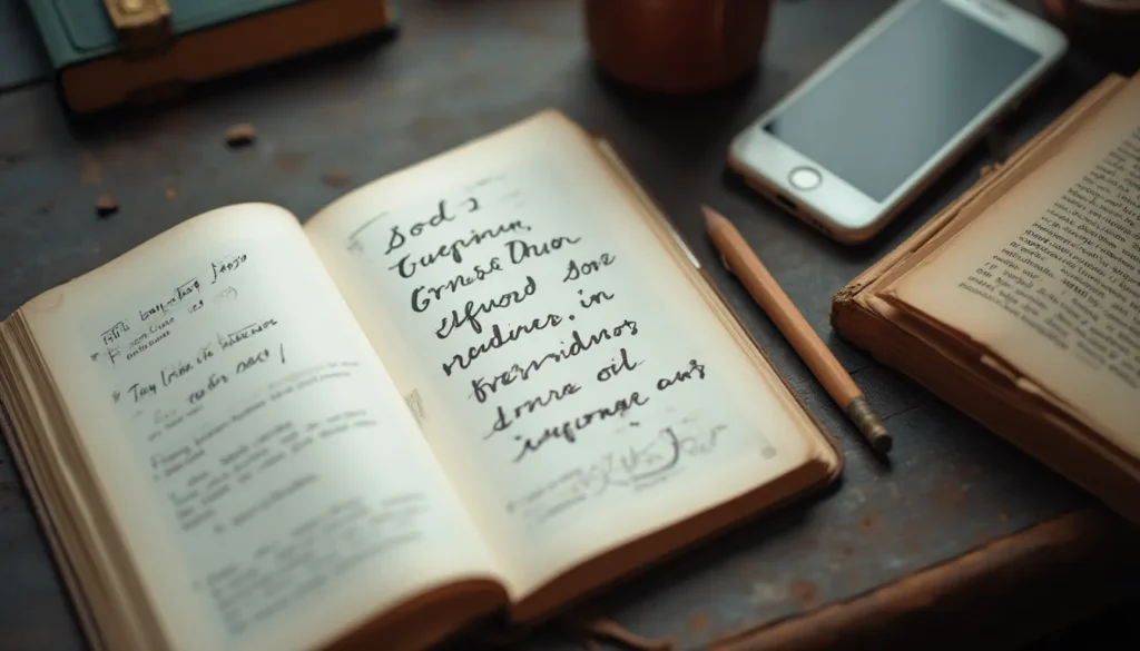 Cuaderno de estudio sobre nombres vikingos junto a un libro de historia en un escritorio